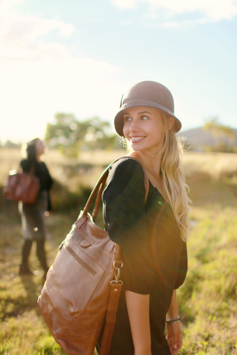 Lara Henk Berg high quality leather bag